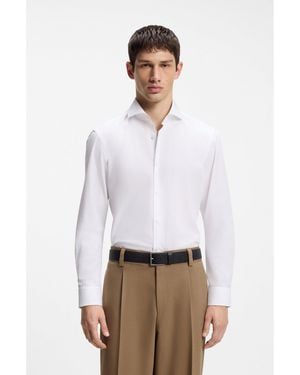 HUGO Slim-Fit Shirt - White