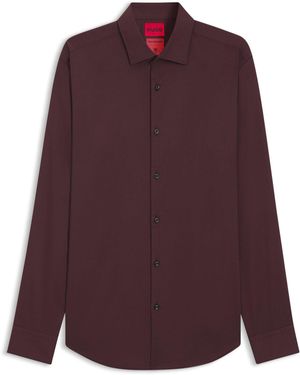 HUGO Camicia Slim Fit - Viola