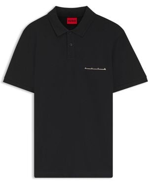 HUGO Polo Shirt - Black