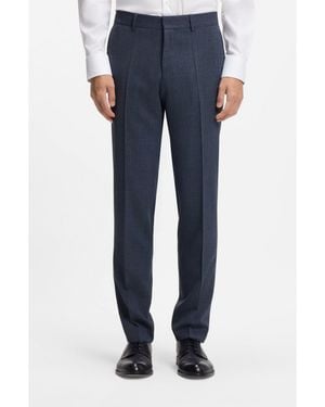 BOSS Slim-Fit Trousers - Blue