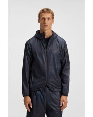 BOSS Dark Blue Men's Casual Jackets Size M