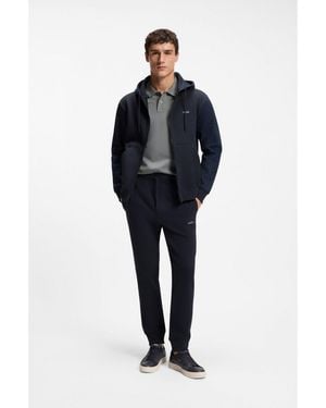 BOSS Relaxed-Fit Tracksuit Set - Blue