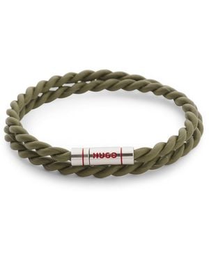 HUGO Double-Wrap Cuff - Green