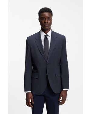 HUGO Modern-Fit Suit Jacket - Blue