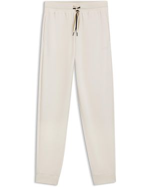 BOSS Pantalones De Chándal Con Puños - Blanco