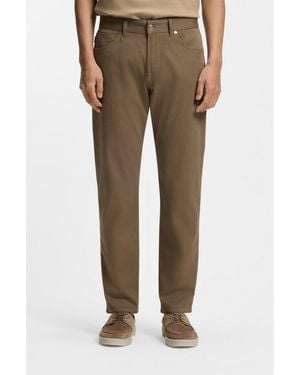 BOSS Maine Regular-Fit Pants - Brown