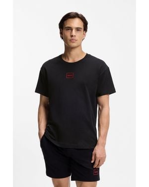 HUGO Laze Lounge T-Shirt - Black