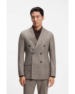 BOSS Slim-Fit Jacket - Grey