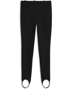BOSS Broek Met Voetriempjes - Zwart