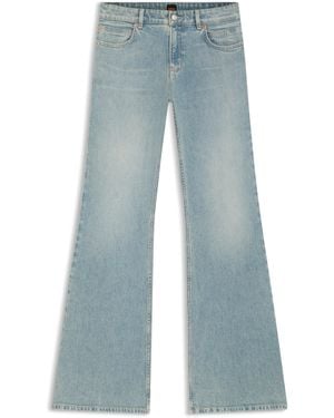 BOSS Vaqueros De Pernera Acampanada En Denim Azul Claro