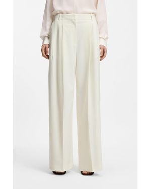 BOSS White Women's Formal Pants Size 4