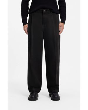 HUGO Relaxed-Fit Jeans - Black