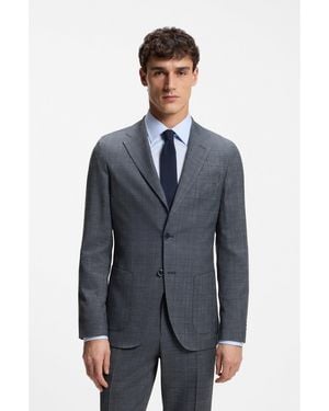 BOSS Slim-Fit Jacket - Blue