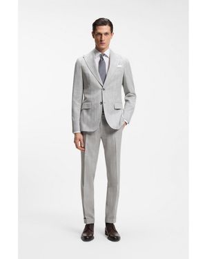 BOSS Two-Piece Slim-Fit Suit - Grey