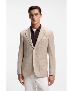 BOSS Regular-Fit Blazer - Natural