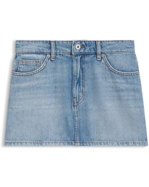 HUGO Minifalda De Cinco Bolsillos En Denim Azul