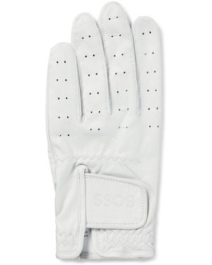 BOSS Perforated Glove - White