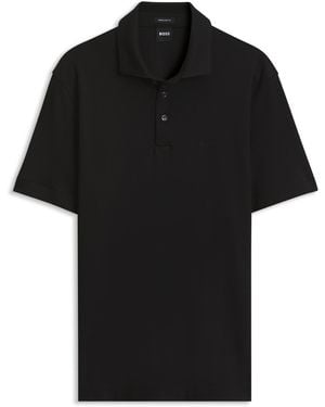 BOSS Pallas Polo En Coton - Noir