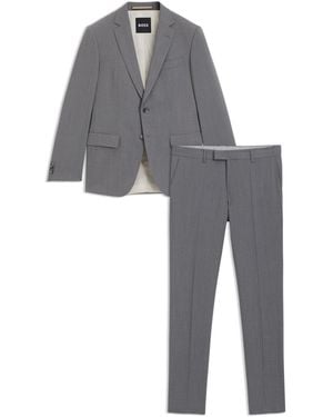 BOSS Slim-Fit Suit - Grey