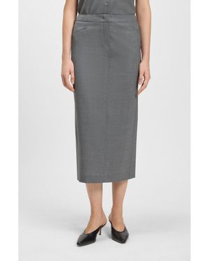 BOSS Pencil Skirt - Grey