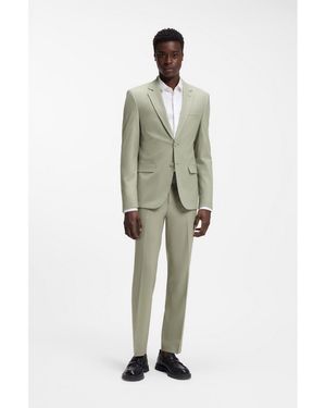 HUGO Two-Piece Extra-Slim-Fit Suit - Green