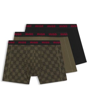 HUGO 3-Pack Boxer Briefs - Green