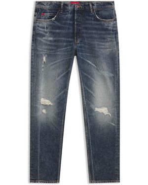 HUGO Jean Fuselé En Denim Stretch Bleu Confortable