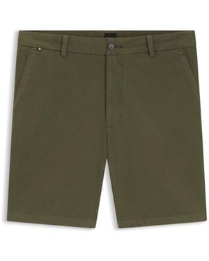 BOSS Modern-Fit Shorts - Green