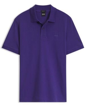 BOSS Versatile Polo Shirt - Purple