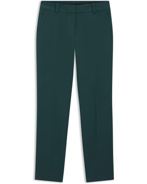 HUGO Slim-Fit Hose Mit Geschlitztem Saum - Grün