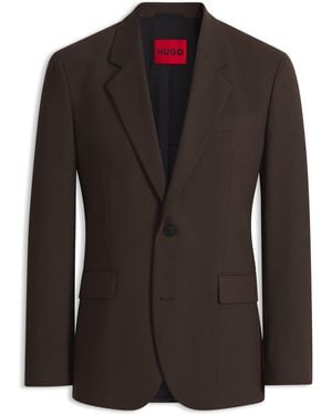 HUGO Giacca Dal Fit Moderno - Nero