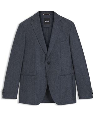 BOSS Slim-Fit Blazer - Blue