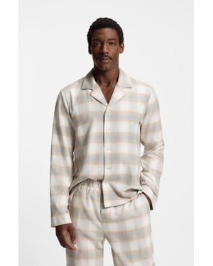 BOSS White Men's Nightwear Size L - Natural