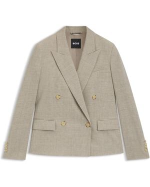 BOSS Regular-Fit Blazer - Natural