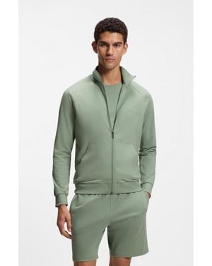 BOSS Zip-Up Jacket - Green