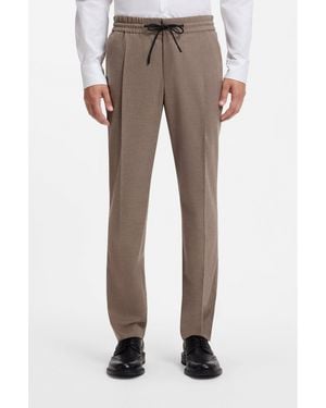 HUGO Slim-Fit Trousers - Grey