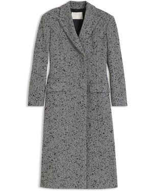 HUGO X Entire Studios Cappotto Oversize A Spina Di Pesce - Grigio