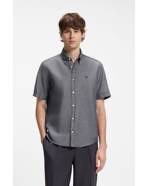 BOSS Short-Sleeved Shirt - Grey