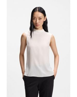 BOSS Regular-Fit Blouse - White