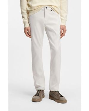 BOSS X Aston Martin Slim-Fit Jeans - White