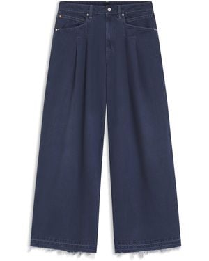 BOSS Jean Relaxed Coupe Large - Bleu