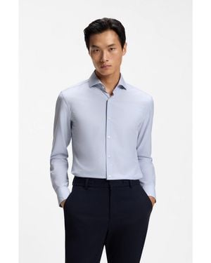 BOSS Slim-Fit Shirt - Blue