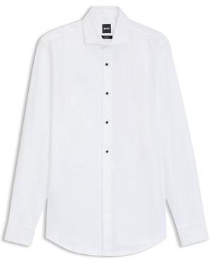 BOSS White Men's Evening Shirts Size 14.5