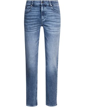 BOSS Slim-fit Delaware-jeans Van Blauw Stretchdenim
