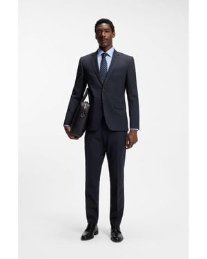 BOSS Two-Piece Slim-Fit Suit - Blue