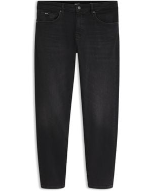 BOSS Maine Regular-Fit Jeans - Zwart