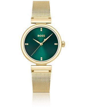 BOSS Rosehill-Tone Watch With Dial - Green