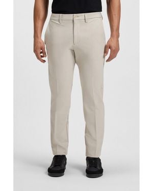 BOSS Slim-Fit Trousers - White