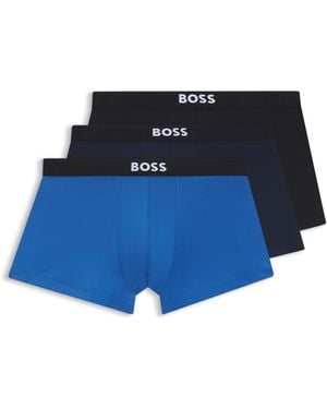 BOSS Patterned Men's Underwear Size M - Blue