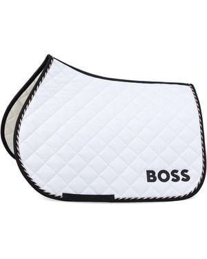 BOSS Sudadero De Equitación De Secado Rápido Con Logo Para Saltos - Blanco